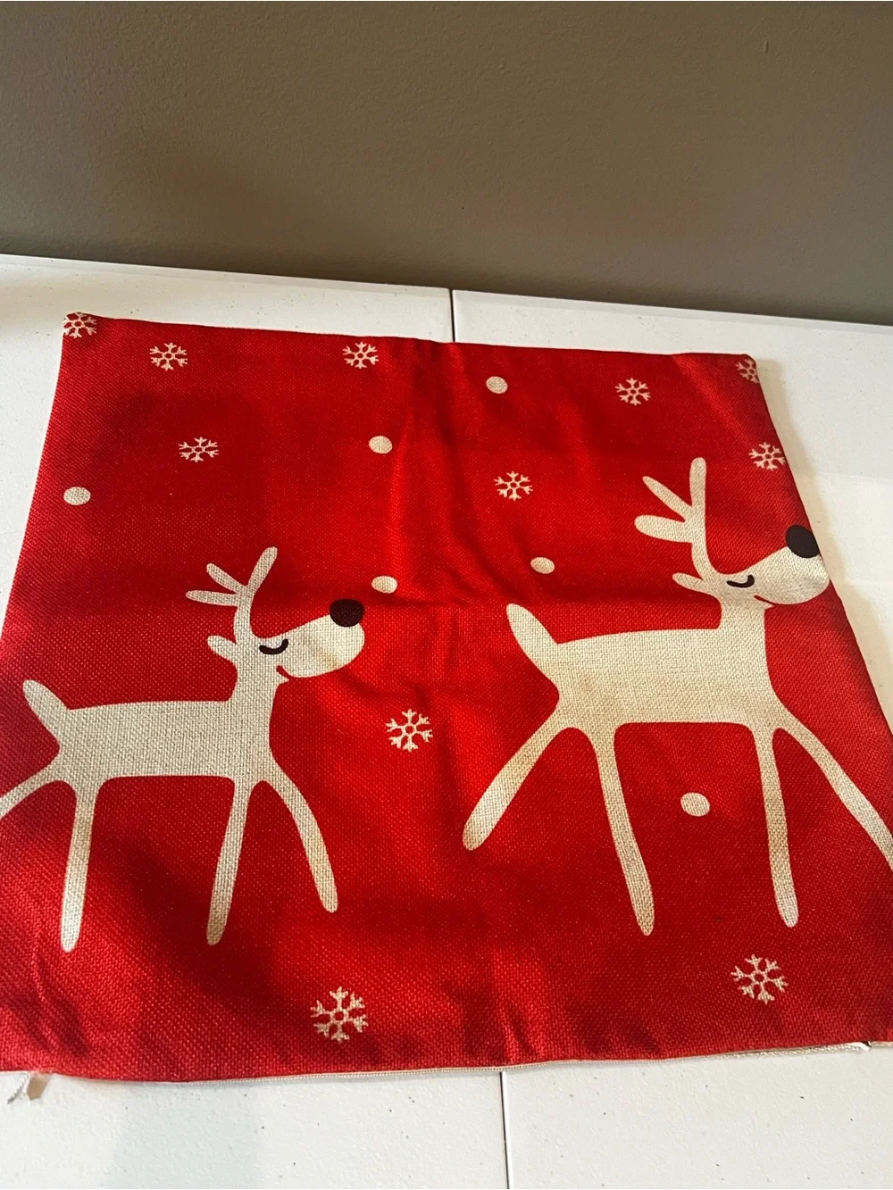 4 Christmas Pillow Covers
